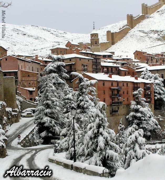 Apartamento Portal Del Agua Albarracín Exteriör bild